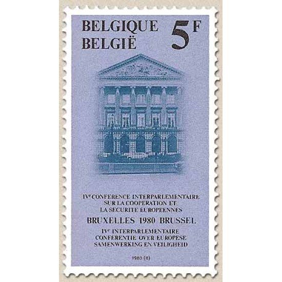 Bélgica - 1973 - 1980 4ª Conf. sobre cooperación y seguridad europea Palacio Nacional Bruselas Lujo