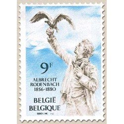 Bélgica - 1993 - 1980 100 Aniv. muerte del poeta A. Rodenbach Lujo Bélgica - 1993 - 1980 100 Aniv. muerte del poeta A. Rodenbach Lujo
