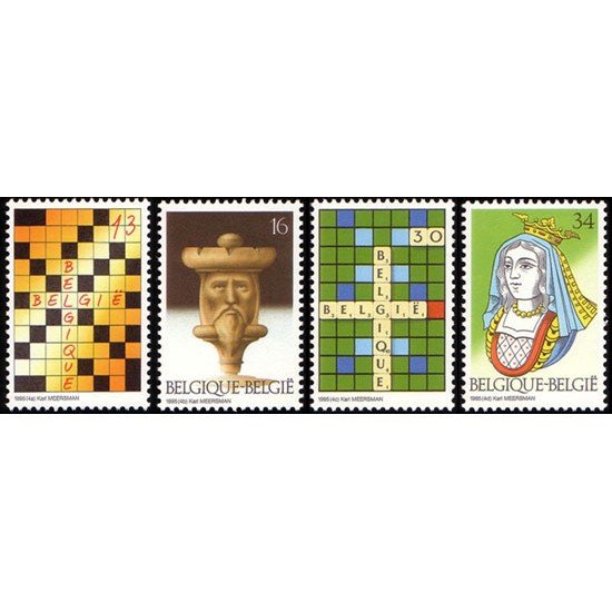 Bélgica - 2592/95 - 1995 Juegos de sociedad Lujo