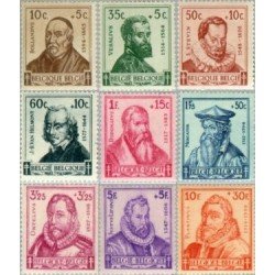 Bélgica - 593/01 - 1942 Obras antituberculosis Académicos Lujo