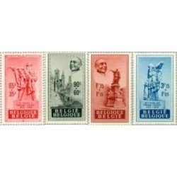 Bélgica - 781/84 - 1948 Por la fundación Anseele Lujo