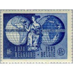Bélgica 812 1949 75º Aniv. del UPU MH Bélgica 812 1949 75º Aniv. del UPU MH