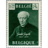 Bélgica - 813 - 1949 50º Aniv. muerte del poeta G. Gezelle Lujo Bélgica - 813 - 1949 50º Aniv. muerte del poeta G. Gezelle Lujo