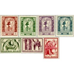 TEN/S Bélgica Belgium  Nº 998/04   1956  Obras antituberculosis Lujo