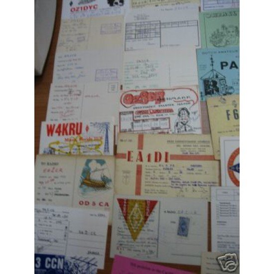 <div><strong>Colección tarjetas radio aficionados<br
/>
</strong></div>