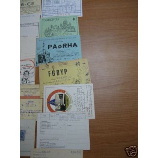 <div><strong>Colección tarjetas radio aficionados<br
/>
</strong></div>